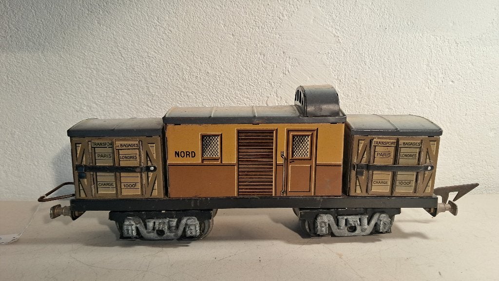 Jep spoor 0 Fleche d’Or bagagecontainerwagen Jaren 30, Ophalen of Verzenden