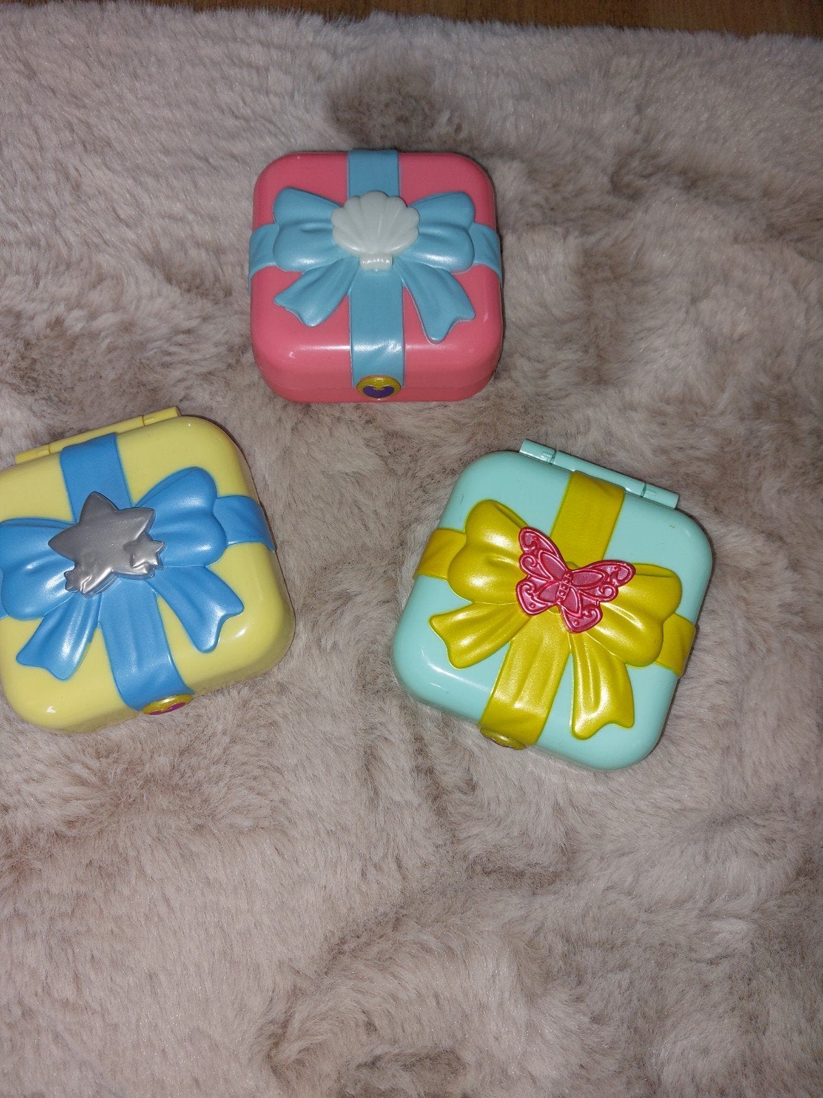 Polly pocket doosjes 3 stuks, Ophalen of Verzenden