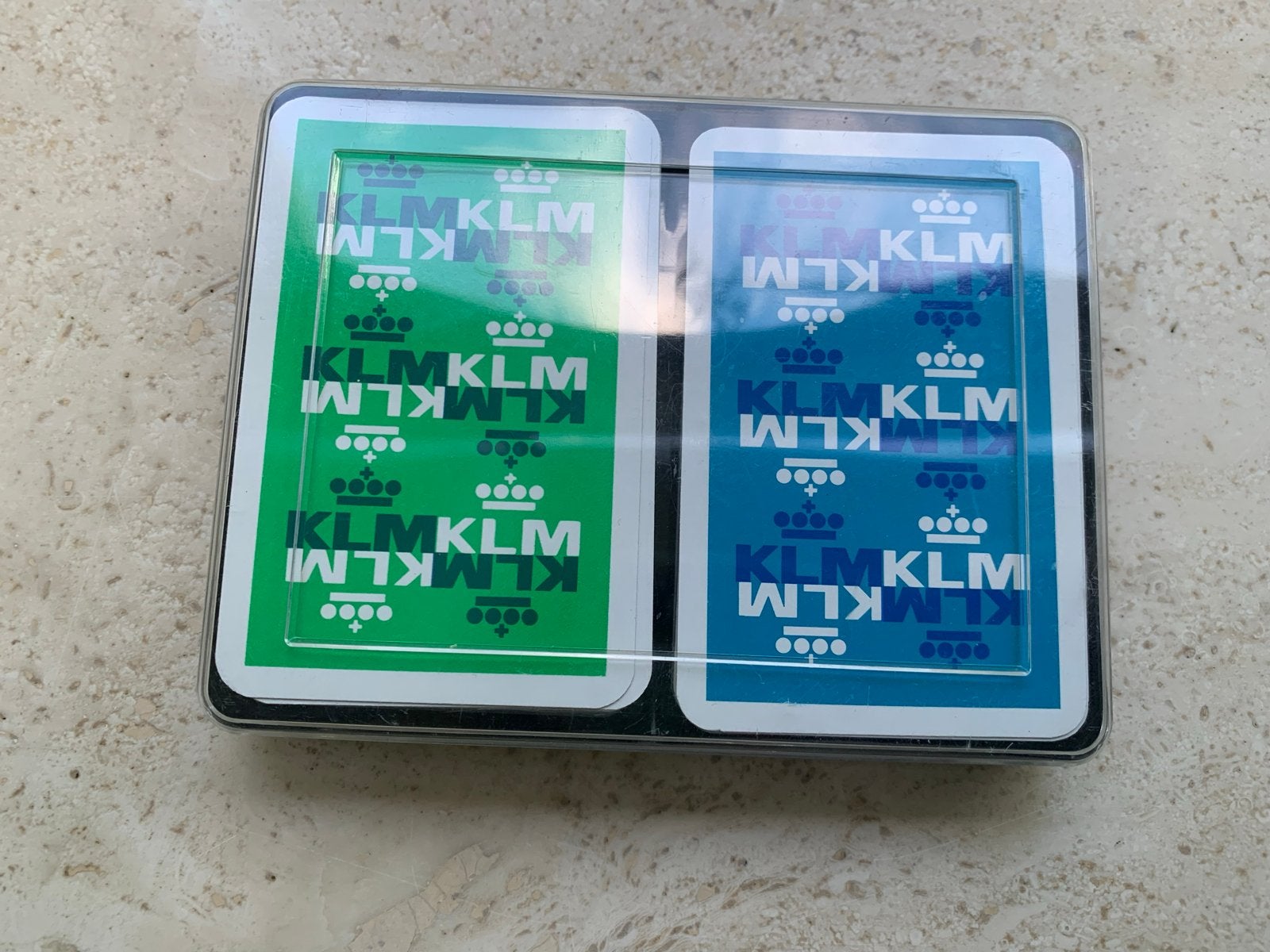 KLM Speelkaarten Set - nieuw in doosje, Ophalen of Verzenden, Nieuw, Overige typen
