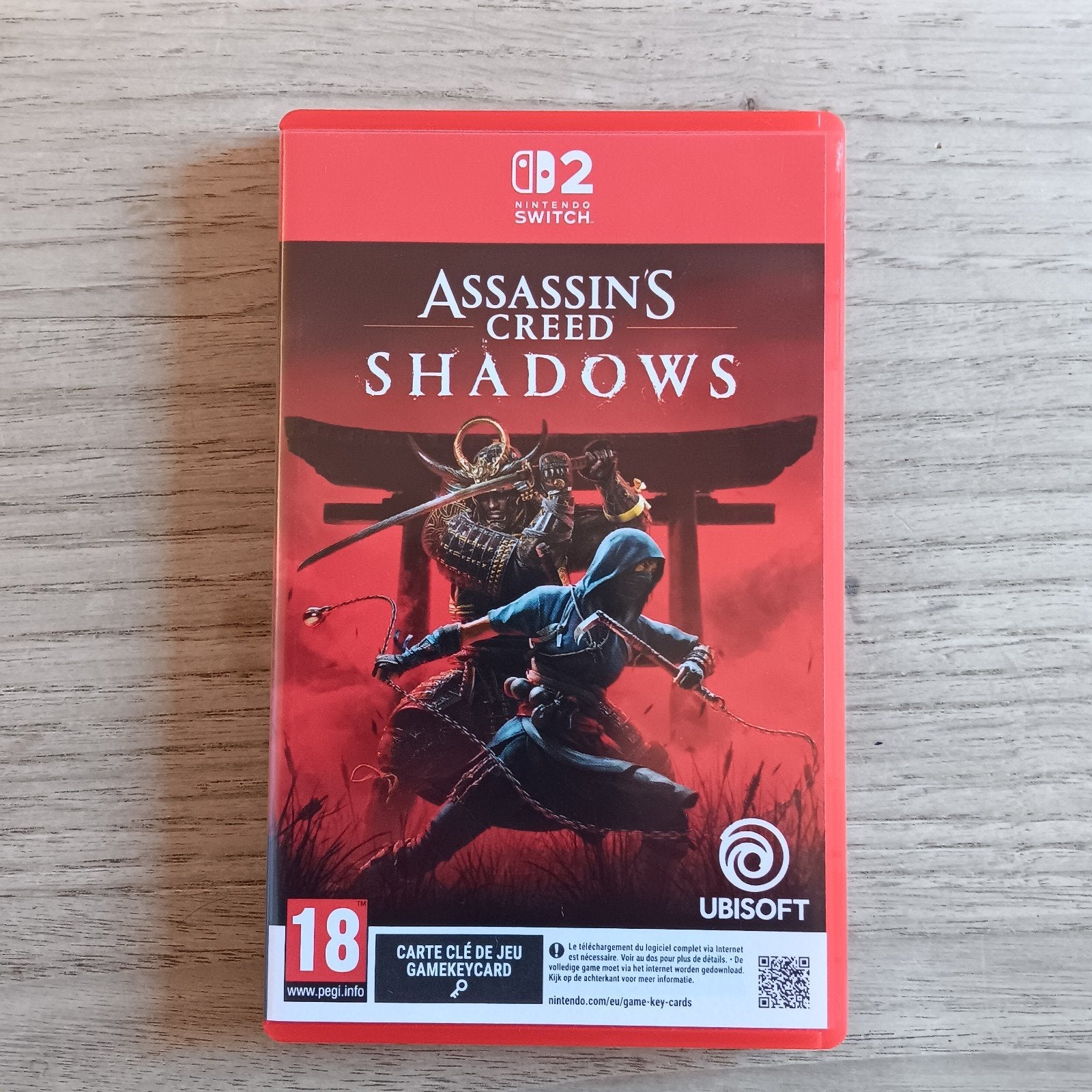 Assassin's Creed Shadows game Nintendo switch 2 zgan, Spelcomputers en Games, Games | Nintendo Switch, Avontuur en Actie, Vanaf 18 jaar