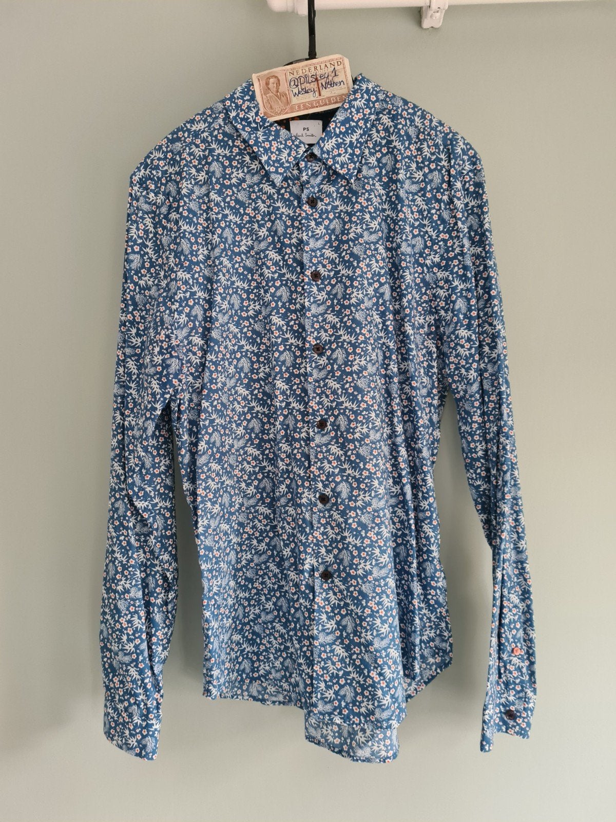 Paul Smith shirt L, Kleding | Heren, Ophalen of Verzenden, Zo goed als nieuw