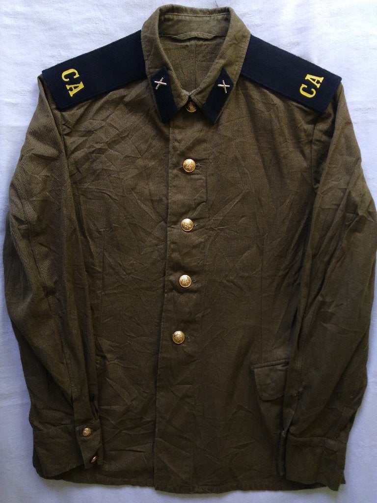 Russisch Sovjet uniform jas M1969 soldaat artillerie USSR, Ophalen of Verzenden, Landmacht, Duitsland, Kleding of Schoenen
