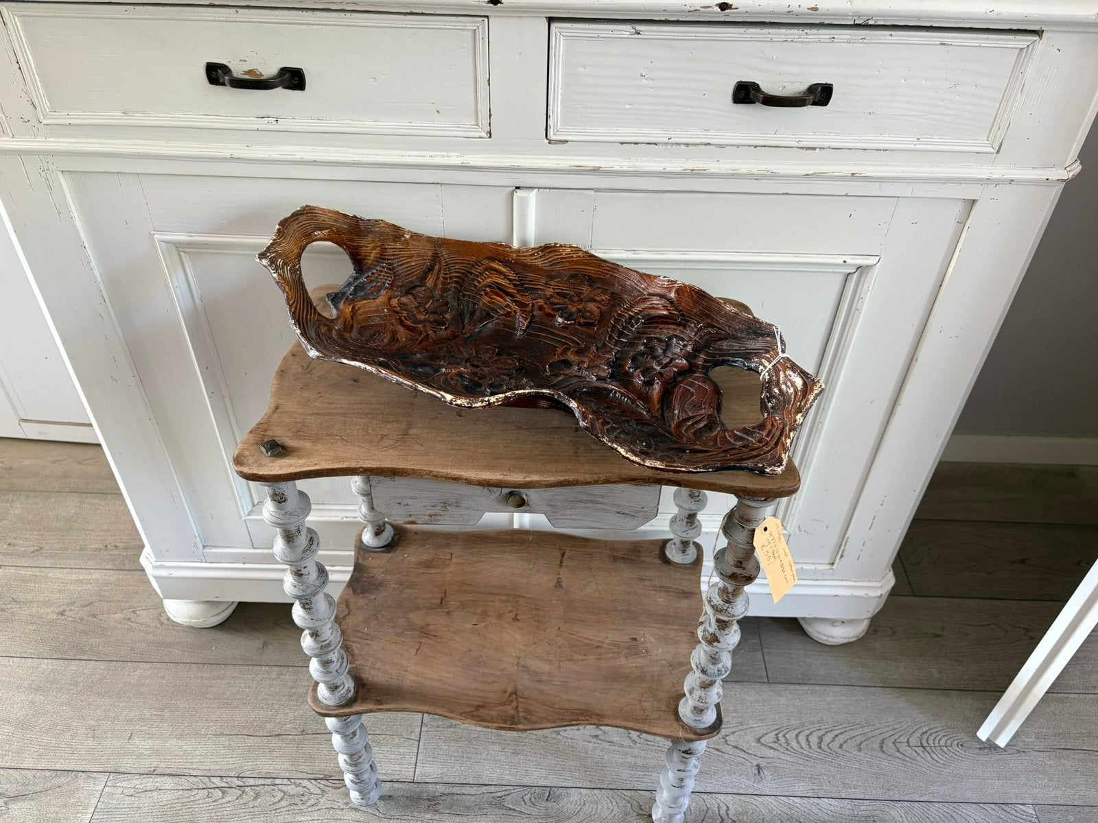 Brocante dienblad, Ophalen of Verzenden