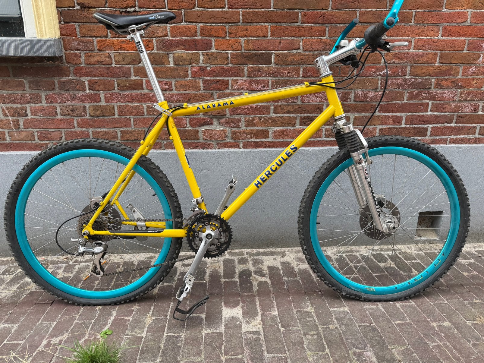Mountainbike MTB Hercules Alabama, Fietsen en Brommers, Ophalen, Zo goed als nieuw, Overige merken