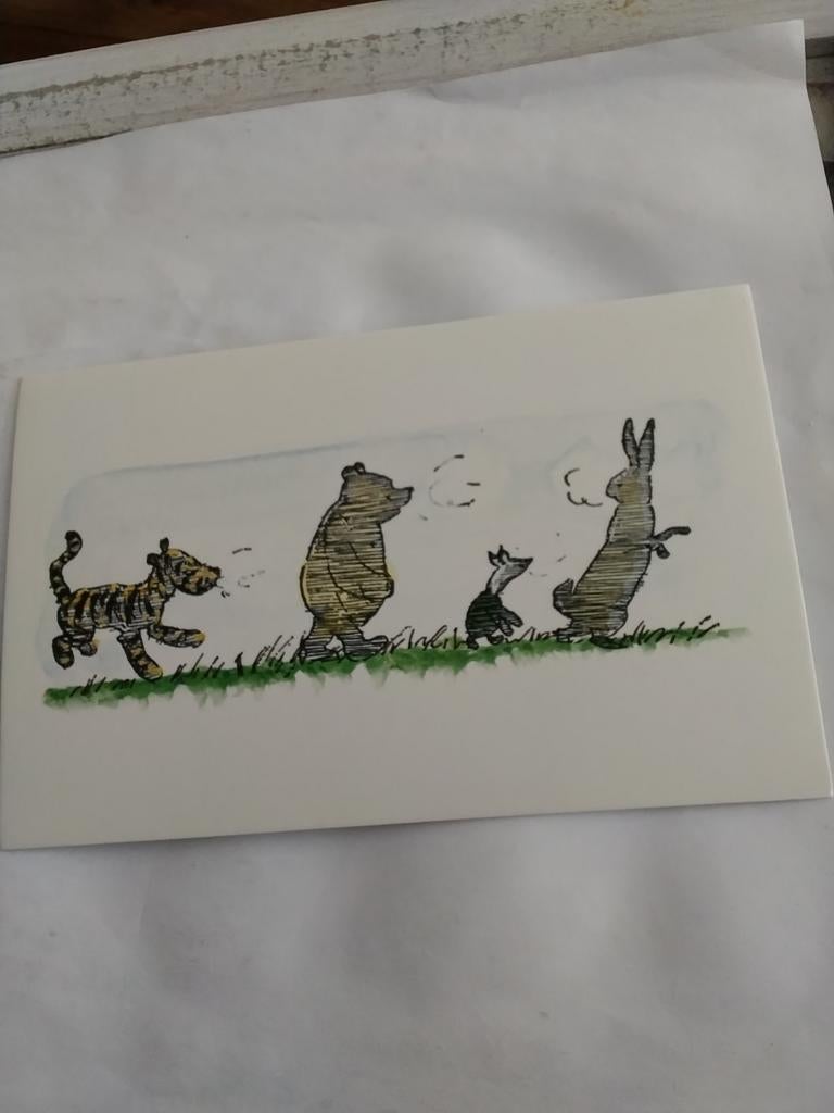 WINNIE THE POOH - WINNIE ,  KNORRETJE, TEIGETJE EN KONIJN, Verzamelen, Ophalen of Verzenden, 1980 tot heden, Overige thema's