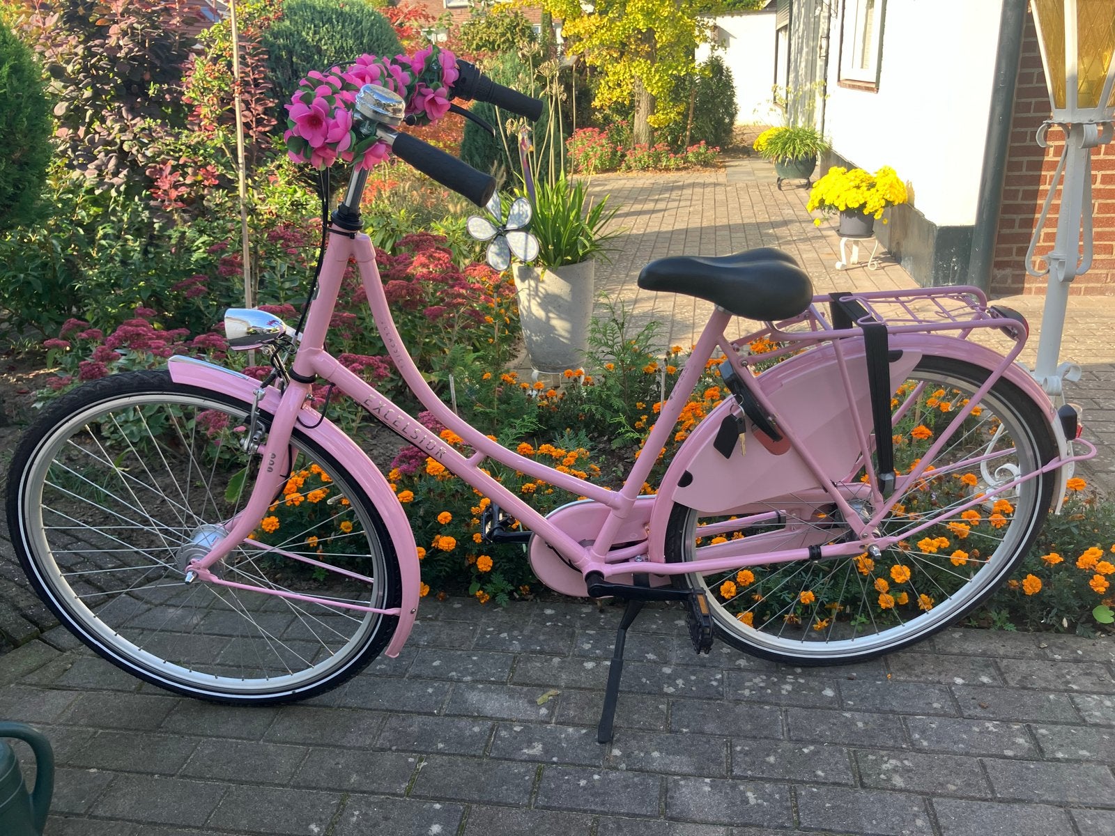 Roze fiets voor tieners. Zo goed als nieuw!, Fietsen en Brommers, Terugtraprem, Versnellingen, Zo goed als nieuw, Ophalen