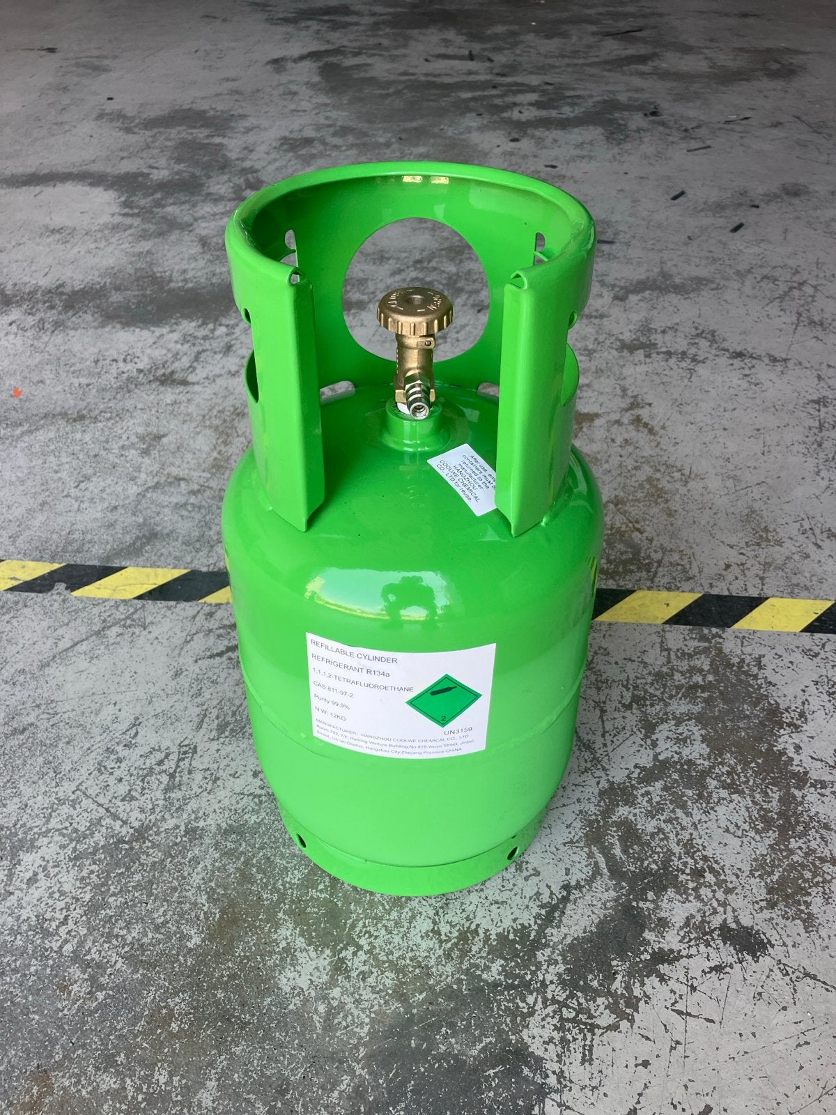 Fles koudemiddel R134a - 12 kg, Ophalen, Nieuw
