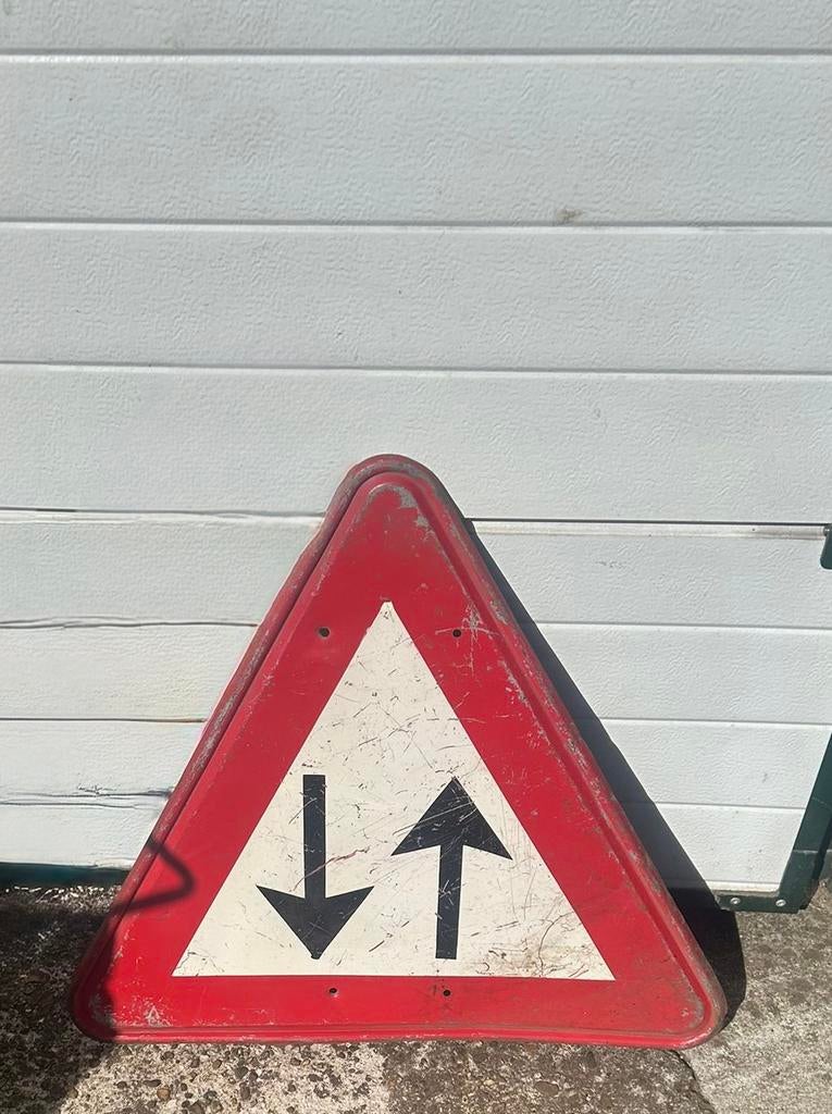 Oud verkeersbord, Ophalen