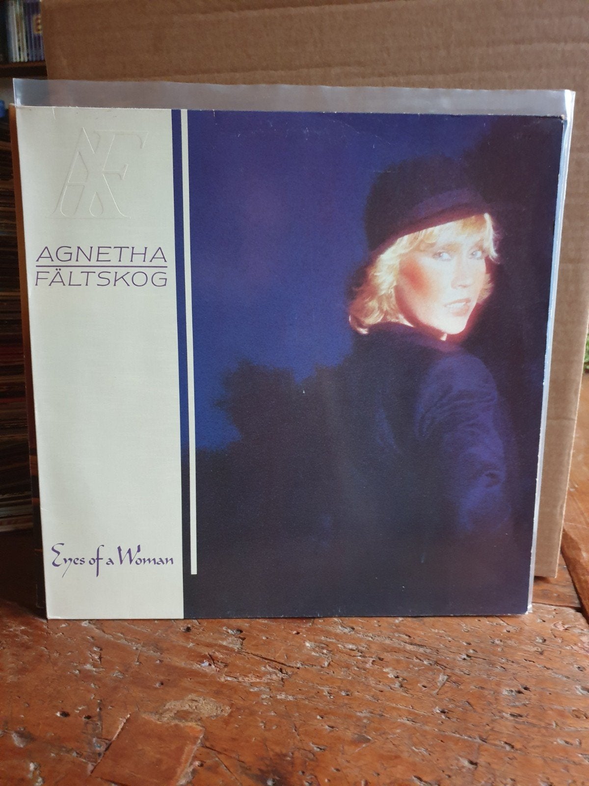 Agnetha Faltskog - Eyes of a Woman (1), Ophalen of Verzenden, Gebruikt, 12 inch, LP