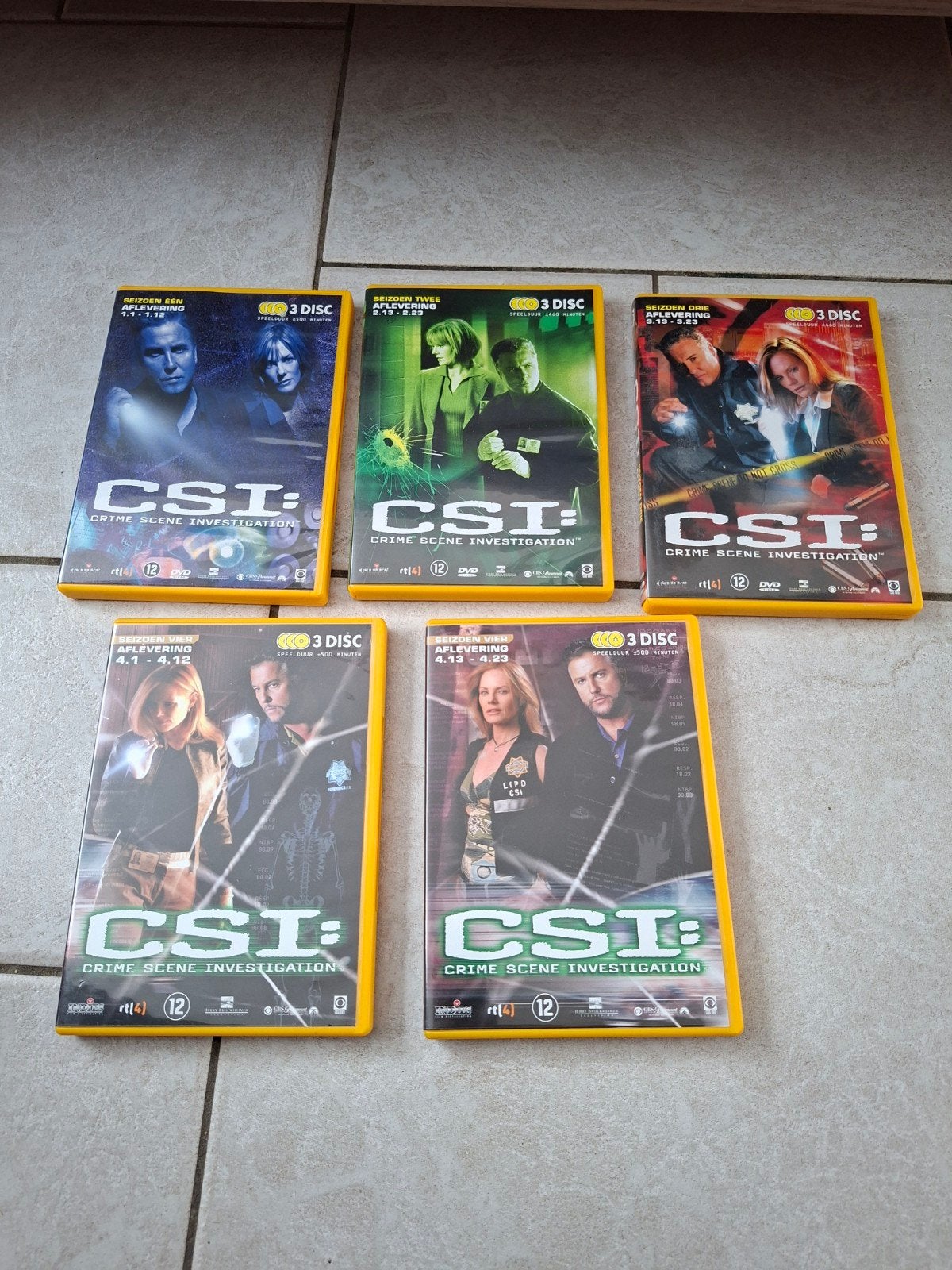 CSI DVD'S TOTAAL 15 STUKS NIEUW  €5, Vanaf 12 jaar, Ophalen of Verzenden, Nieuw in verpakking, Detective en Krimi