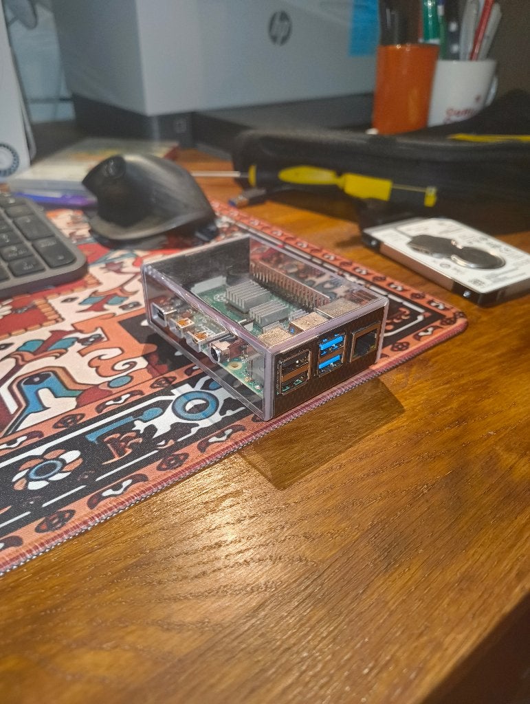 Raspberry Pi 4 (2GB RAM), Hobby en Vrije tijd, Elektronica-componenten, Zo goed als nieuw, Verzenden