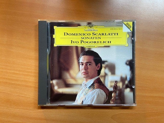 Domenico Scarlatti - Sonaten Ivo Pogorelich, Cd's en Dvd's, Overige componisten, Inclusief doosje, Ophalen of Verzenden, Kamermuziek