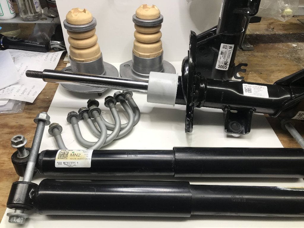 Veringsdemperset Crafter, Ophalen, Gebruikt, Volkswagen