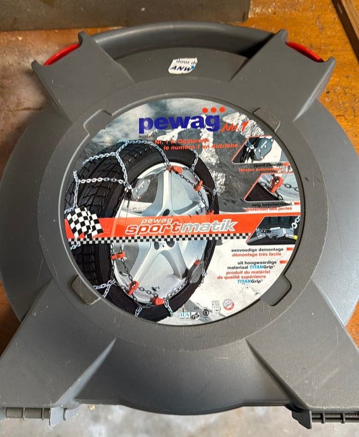 Pewag Sportmatic smx 75 sneeuwkettingen zgan, Auto diversen, Ophalen of Verzenden, Zo goed als nieuw