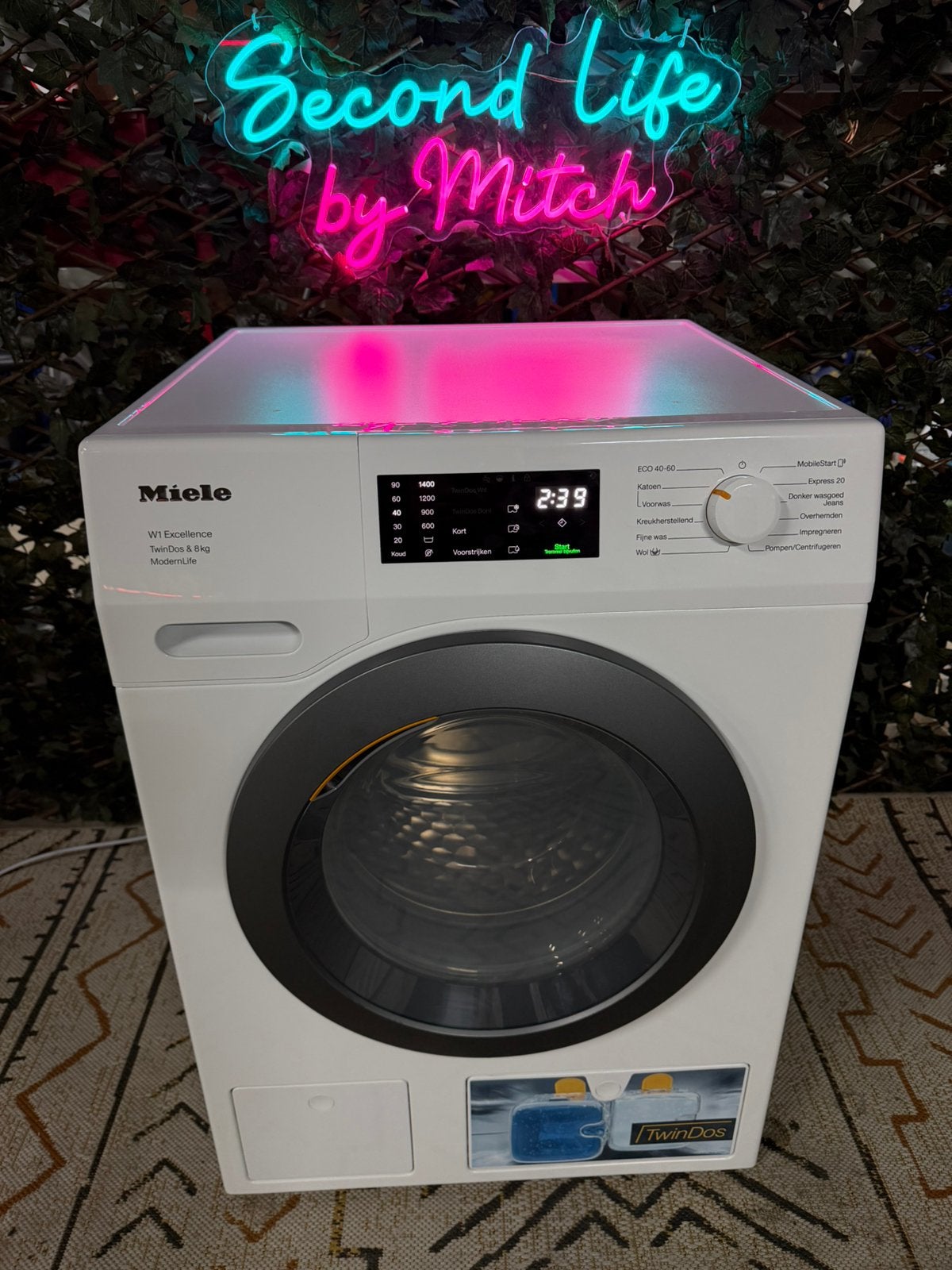 Miele W1 TwinDos WiFi 8kg Wasmachine (Gratis Bezorgen)