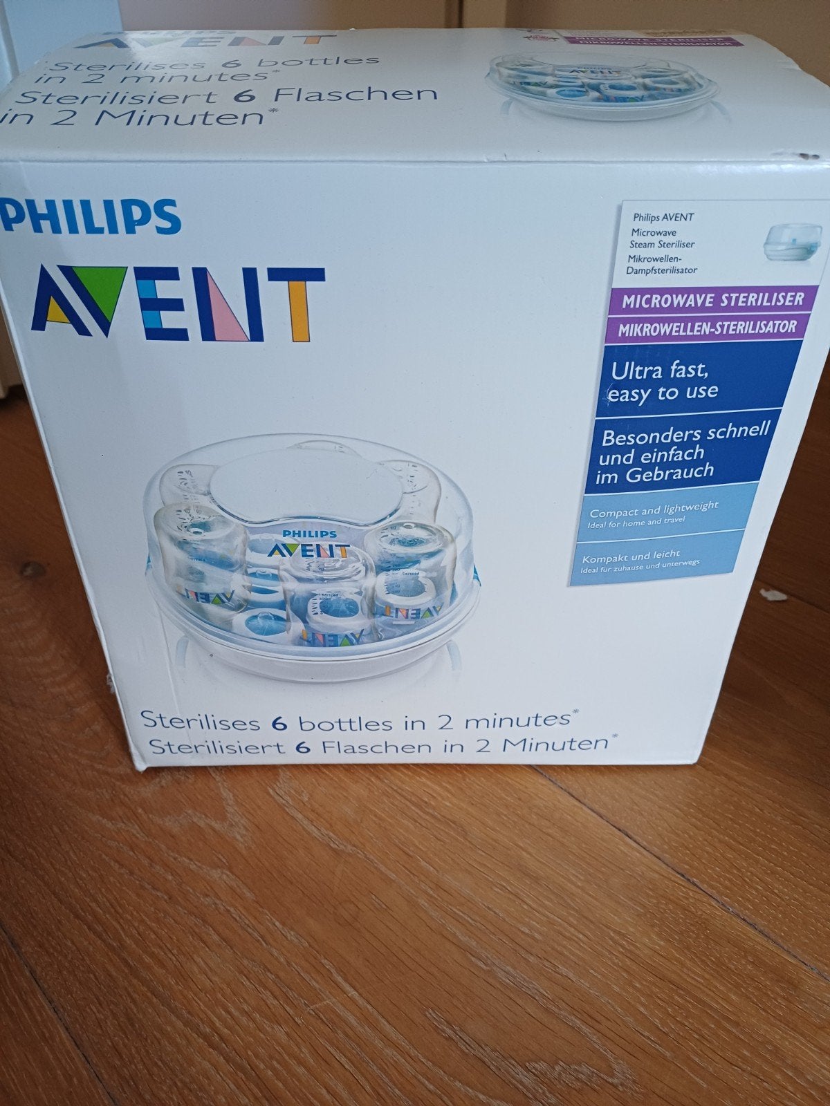 Philips Avent Magnetron Sterilisator - Nieuw in doos, Ophalen of Verzenden, Nieuw