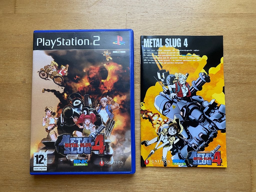 metal slug 4 ps2, 1 speler, Racen en Vliegen, Ophalen of Verzenden, Zo goed als nieuw