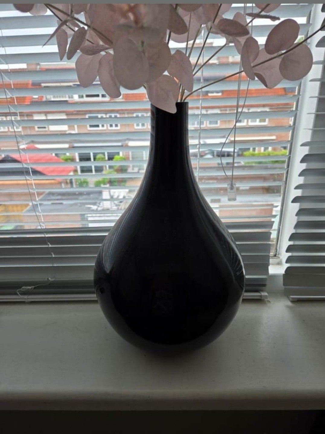 2 Mooie Hoge Vazen, Huis en Inrichting, Woonaccessoires | Vazen, Ophalen, Zo goed als nieuw, Glas