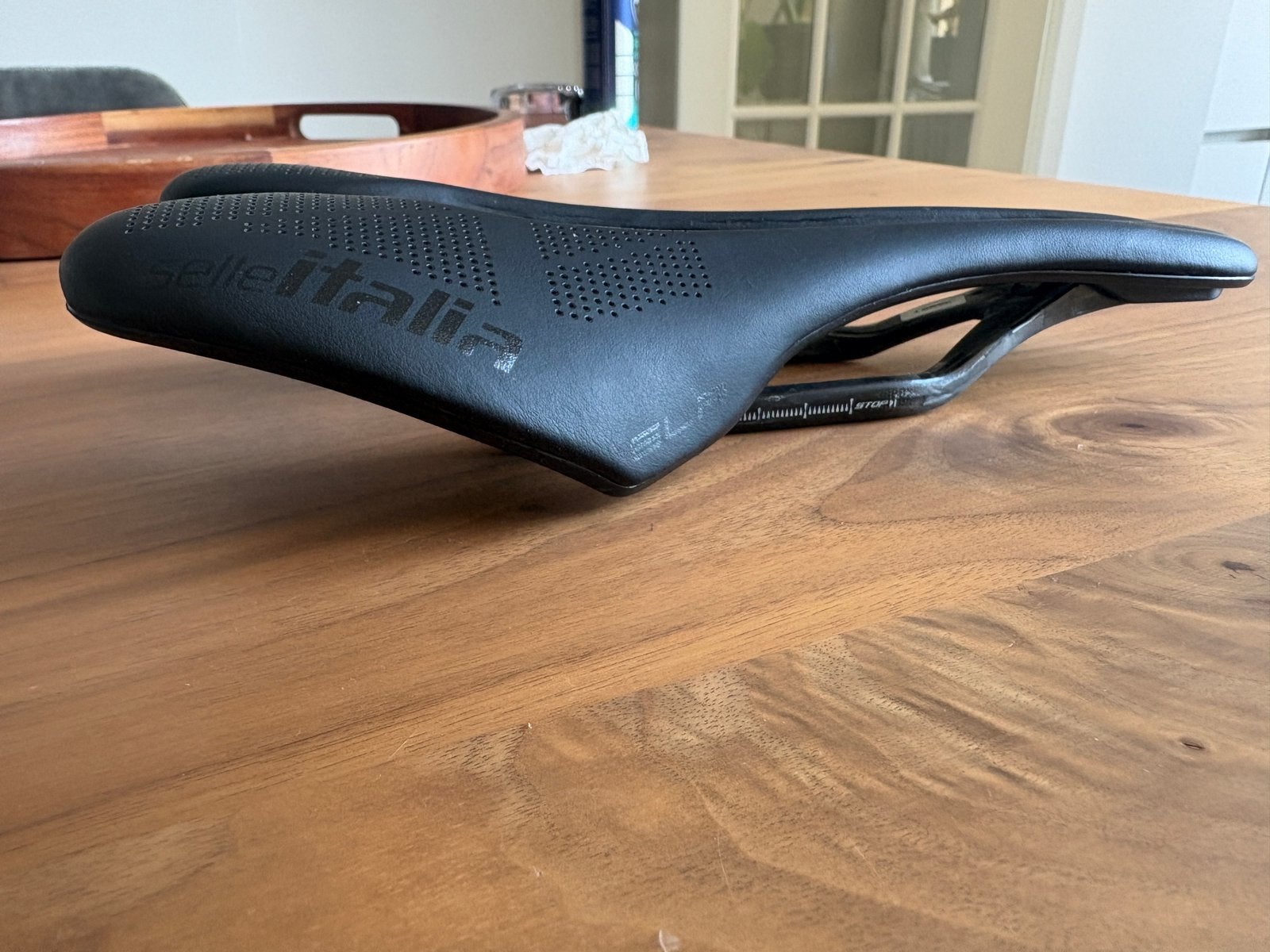 Selle italia SLR boost superflow carbonio 130mm, Ophalen of Verzenden, Nieuw, Zadel