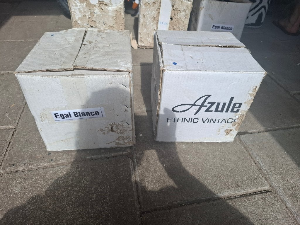 Portugese cementtegels wit 20x20, Ophalen, Overige materialen, Zo goed als nieuw, 20 tot 40 cm