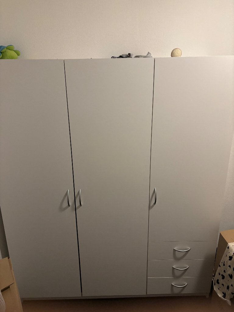 Kledingkast, Huis en Inrichting, Kasten | Kledingkasten, Ophalen, Gebruikt, 100 tot 150 cm, 150 tot 200 cm