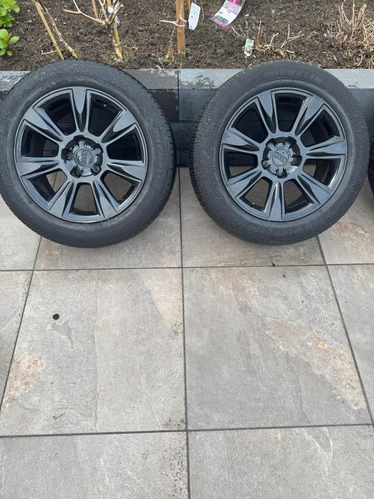 Audi A4 Allroad velgen  set 17 inch origineel Audi, Ophalen, Velg(en), 17 inch, Winterbanden