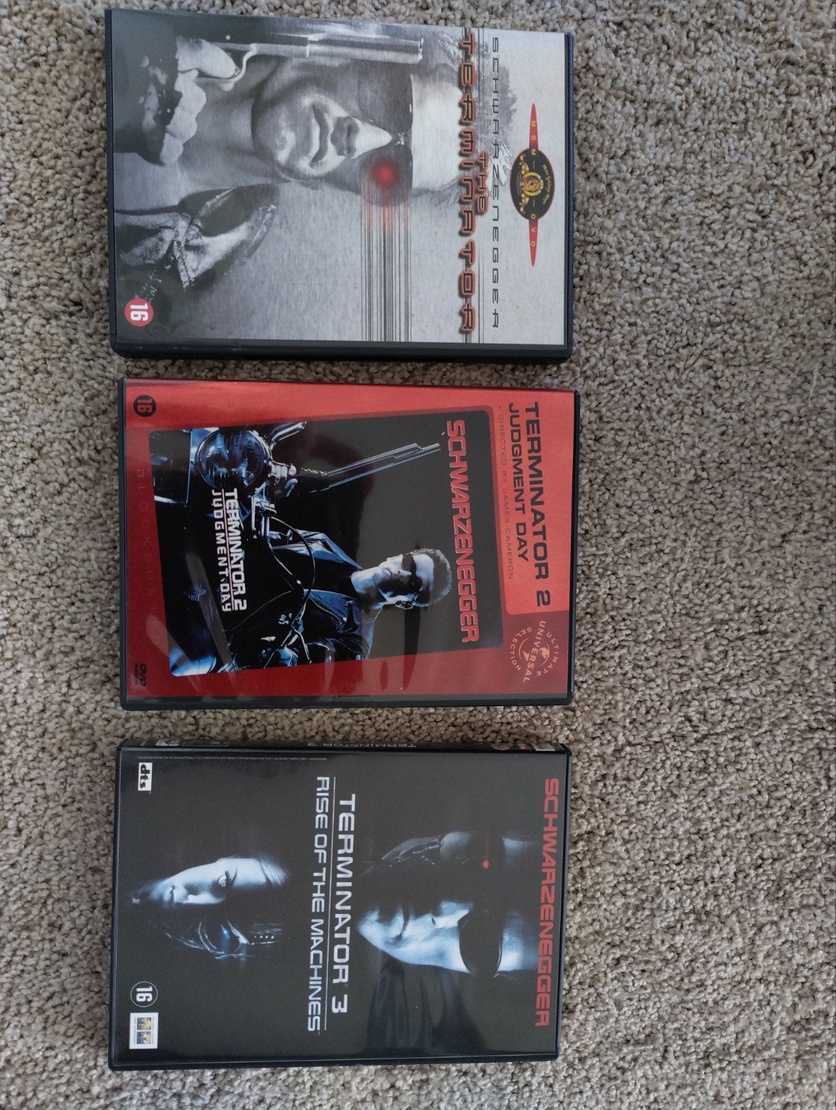 DVD's The Terminator 1, 2 & 3 - Actie Sci-Fi Boxset, Vanaf 16 jaar, Nederlands, Actie, Ophalen of Verzenden