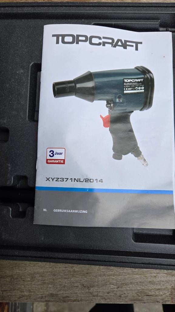 TOPCRAFT slagmoersleutel met doppen set, Ophalen
