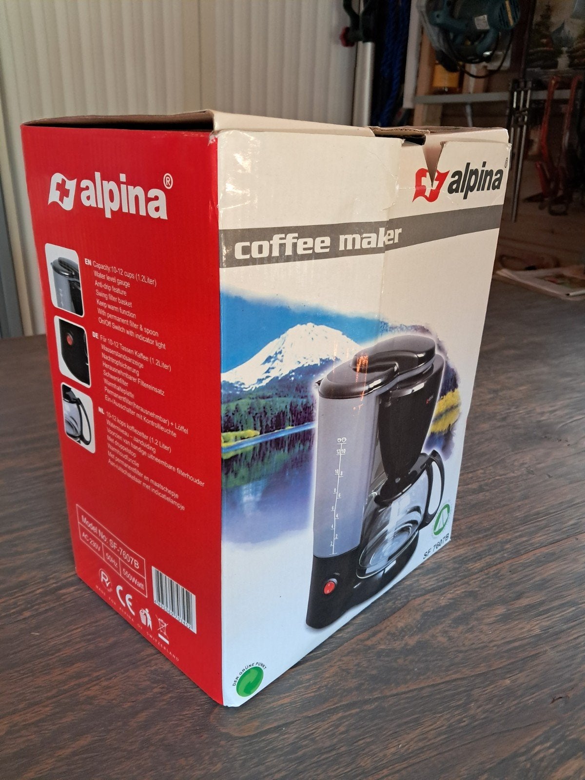 Alpine koffiezetapparaat 550 watt., Ophalen of Verzenden