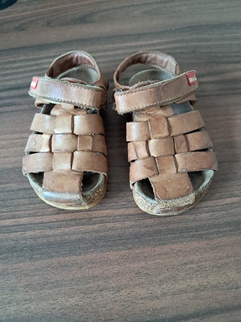 Bruine Red-rag sandaaltjes, Gebruikt, Red-Rag, Verzenden, Schoenen