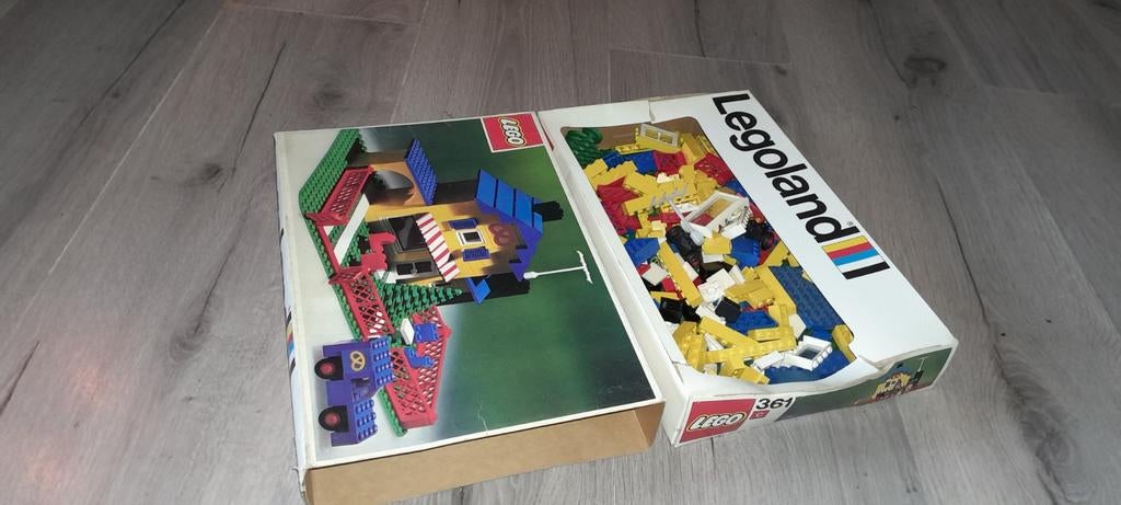 Lego 361 tea garden cafe 100% compleet netjes, City, Compleet, Lego, Ophalen of Verzenden
