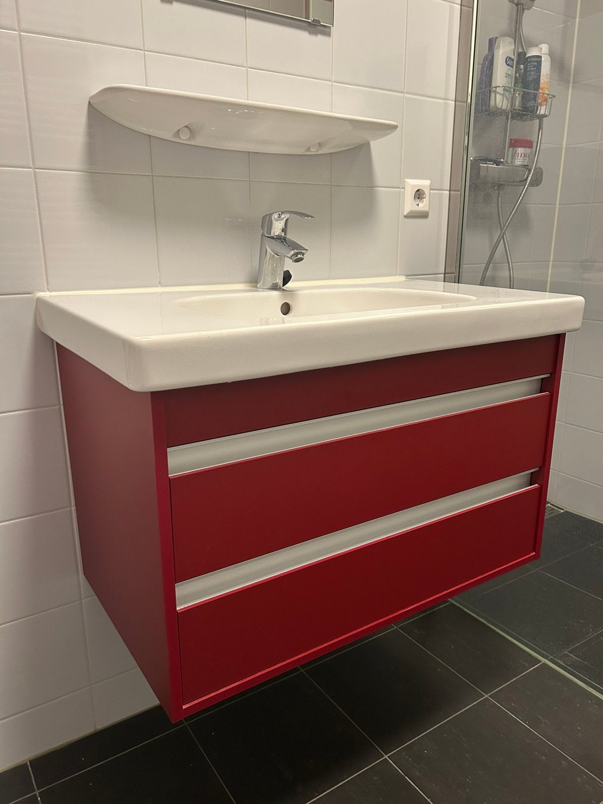 Duravit Ketho badkamermeubel en wastafel 80 cm – KT6647, Huis en Inrichting, Badkamer | Badkamermeubels, Ophalen, 50 tot 100 cm