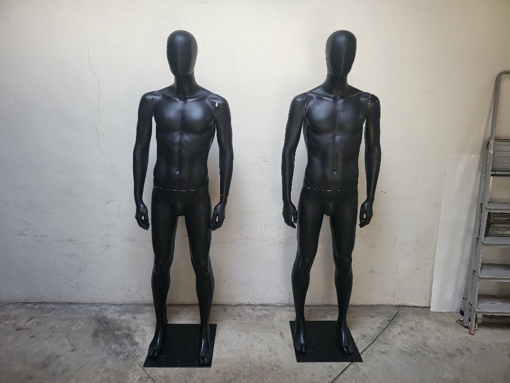 Mannequin/Paspoppen/Etalagepop man hans Boodt Zwart -2 Stuks, Hobby en Vrije tijd, Ophalen of Verzenden, Nieuw, Paspop