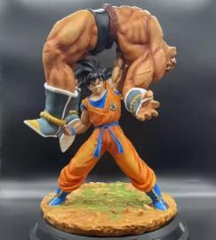 Dragonball Z collectors figuur Goku Nappa battle (23cm), Ophalen of Verzenden, Nieuw