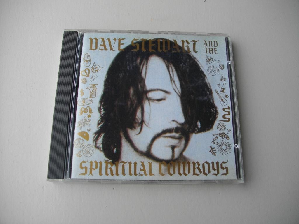 Dave Stewart and the Spiritual Cowboys - S/T (1990) CD, Ophalen of Verzenden, Gebruikt, Poprock