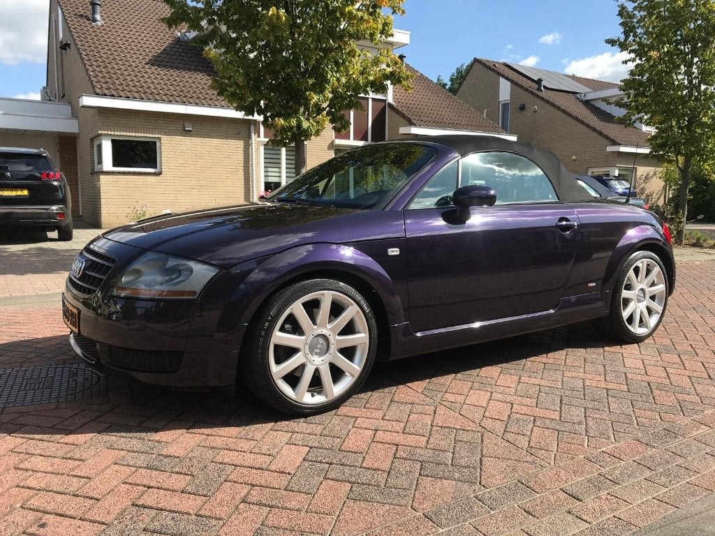 Audi TT 'Le Mans' 1.8 T Roadster 132KW 2004, Voorwielaandrijving, TT, Zwart, Cabriolet