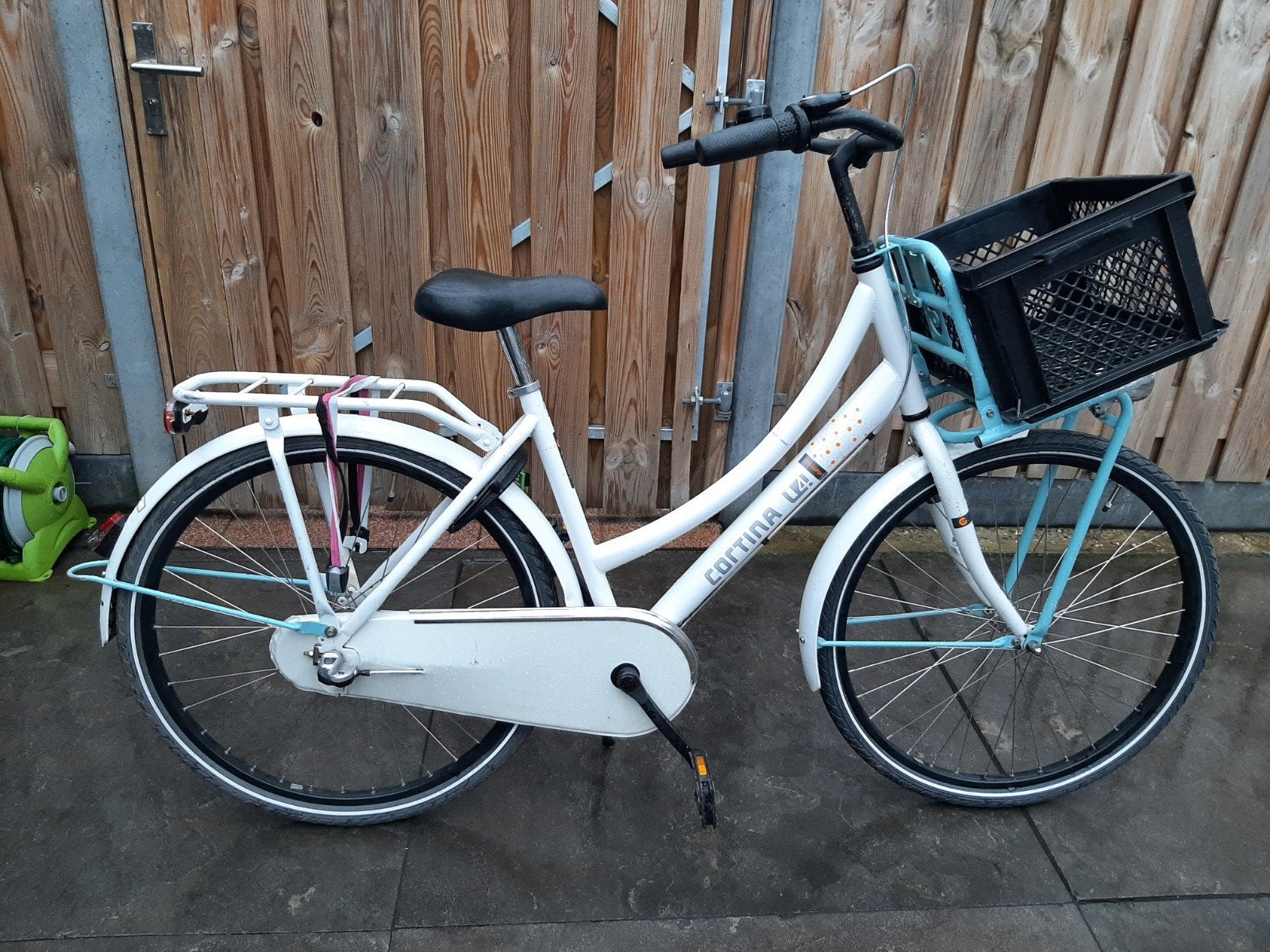 Cortina U4 Transport meisjesfiets 26 inch 47 cm terugtraprem, Fietsen en Brommers, Terugtraprem, Gebruikt, Cortina U4 Transport