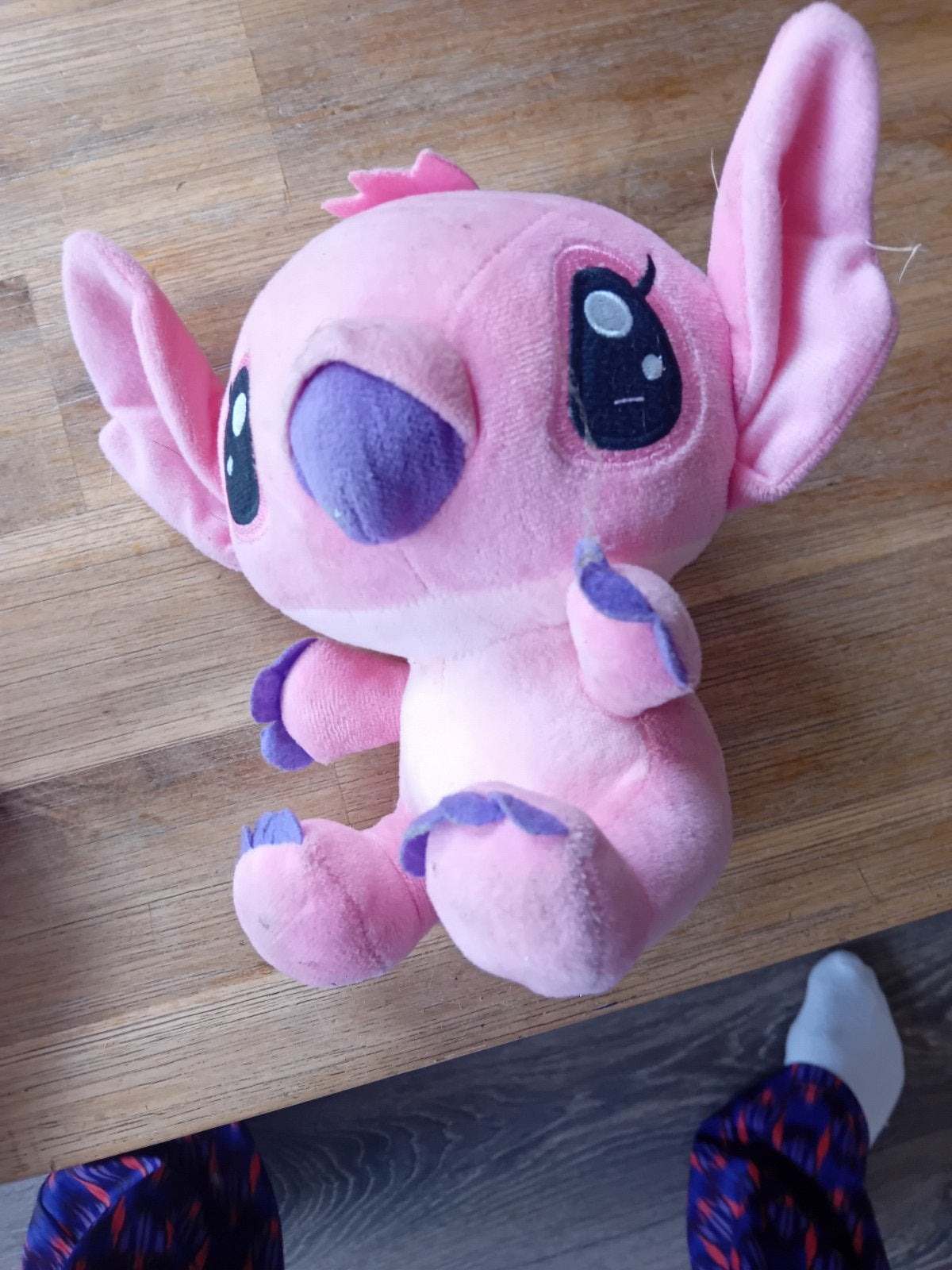 Mooie roze knuffel - Stitch (Lilo & Stitch), Disney, Overige typen, Ophalen of Verzenden, Middelgroot (20 tot 80 cm)