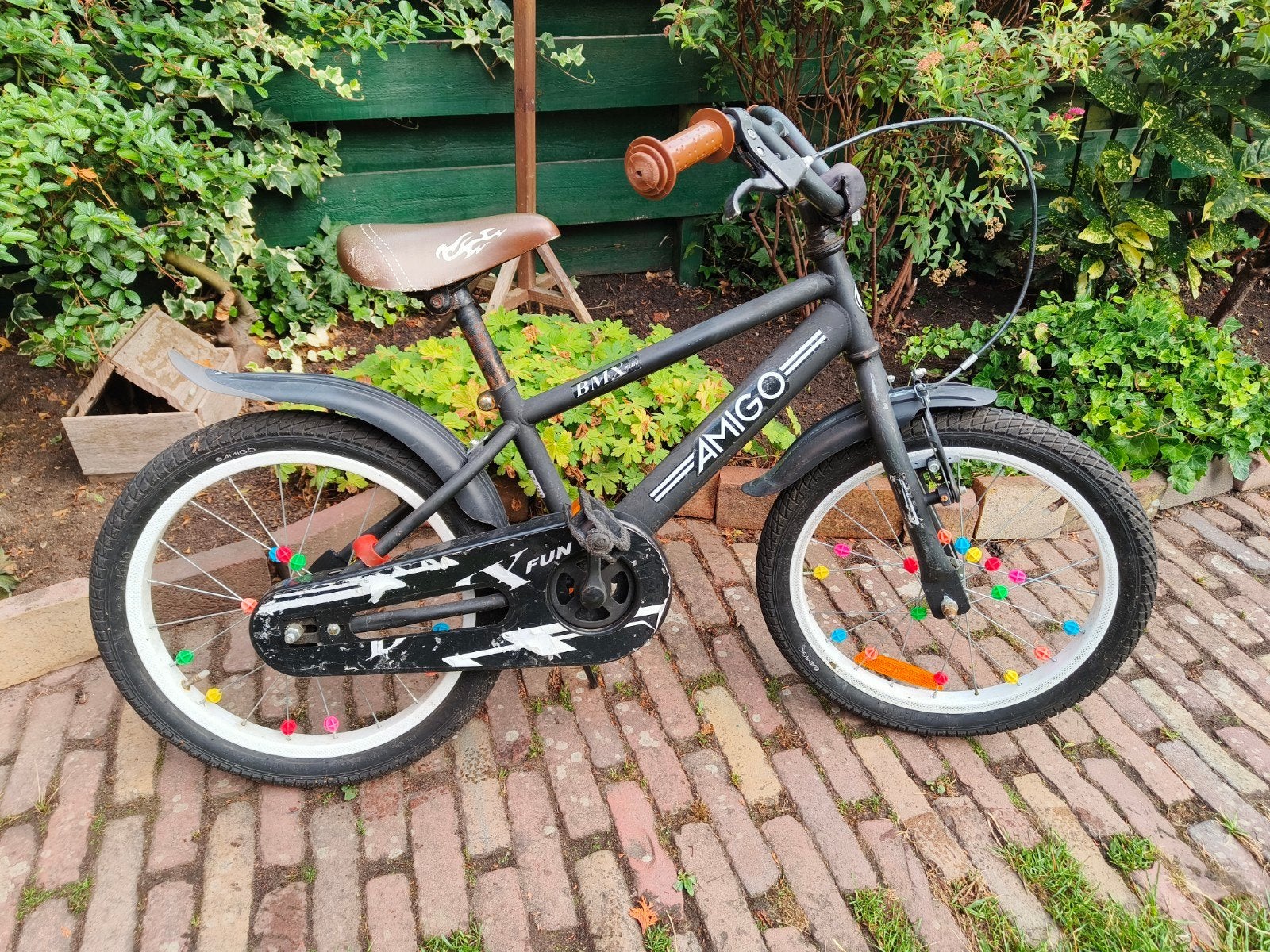 Leuke Amigo crossfiets voor kinderen (4-5 jaar), Fietsen en Brommers, Ophalen, Gebruikt, 16 tot 20 inch, Amigo