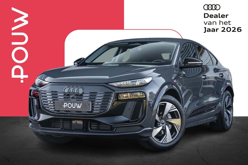 Audi Q6 Sportback e-tron 252pk Advanced Edition 83 kWh | Tec, Auto's, Audi, Automaat, 12 maanden, Achterwielaandrijving, Zwart