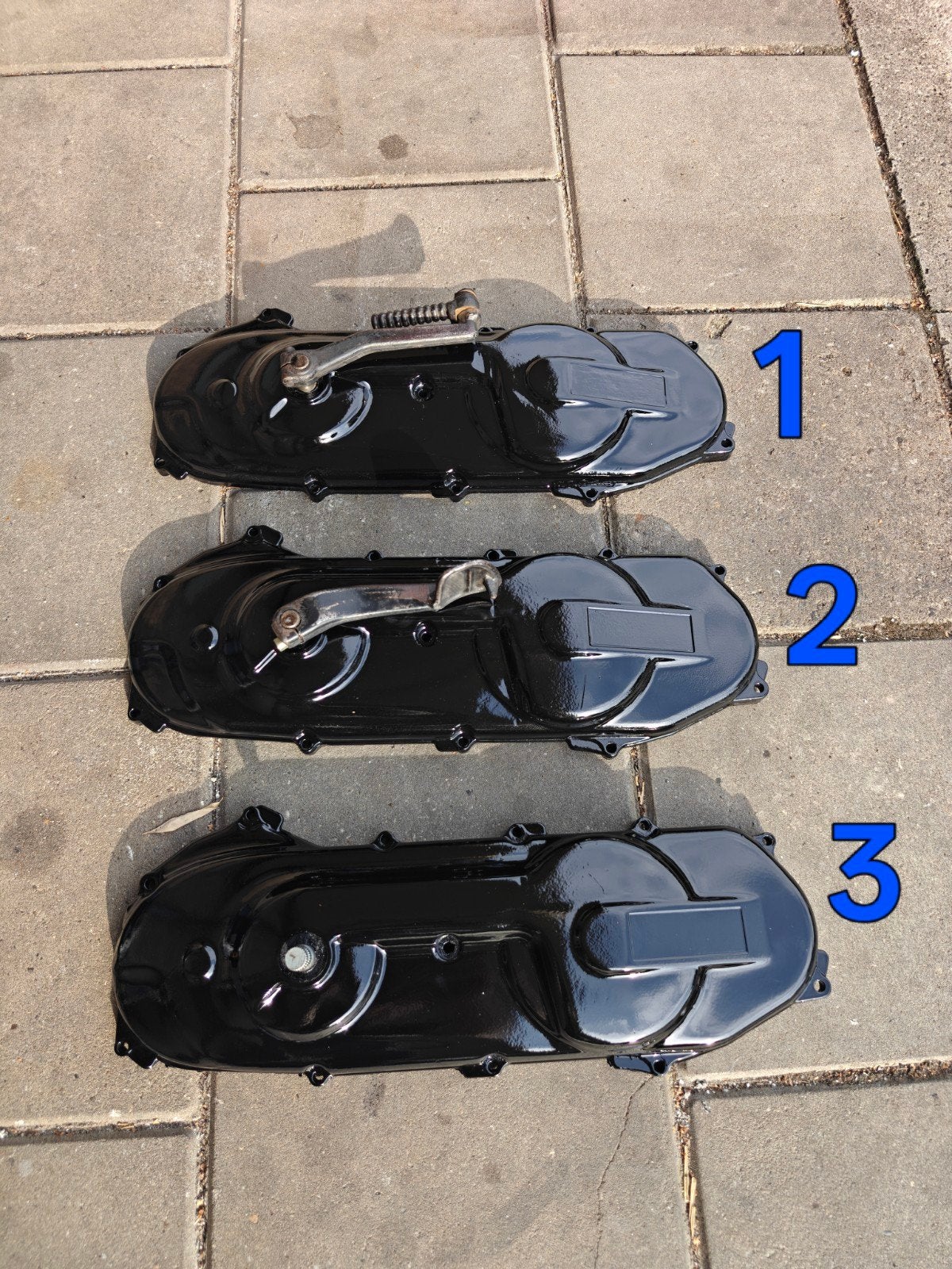 3x carterkap minarelli horizontaal carter deksel, Fietsen en Brommers, Ophalen of Verzenden, Blok, Yamaha