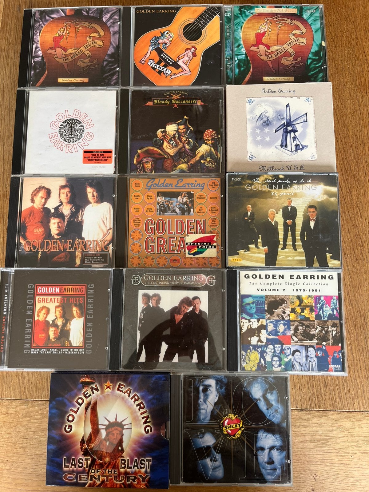 Golden Earring 14x, Ophalen of Verzenden, Zo goed als nieuw, Poprock