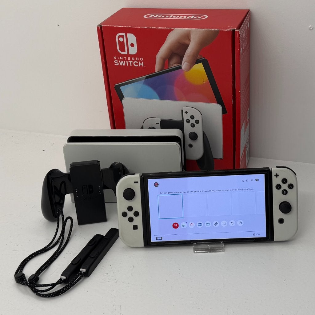 Foto 2 van Nintendo Switch Oled 2022 Wit | Compleet in doos |