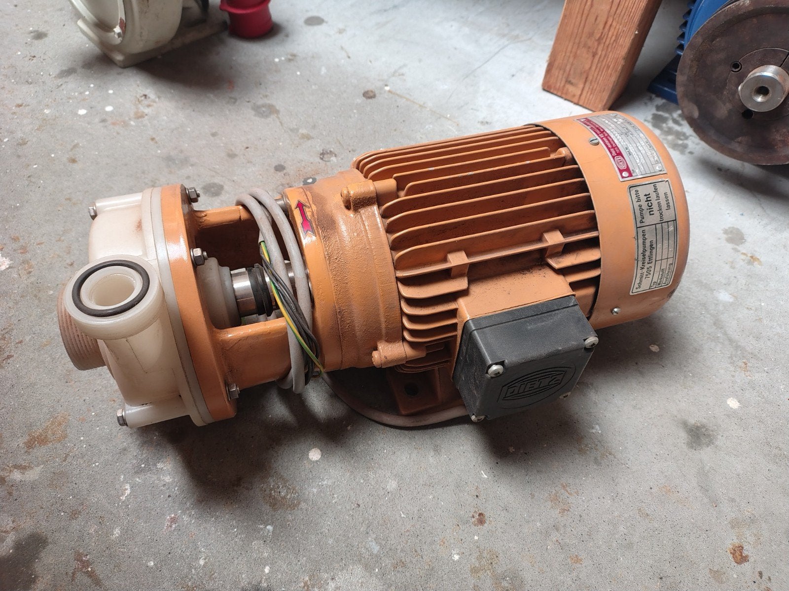 dietz waterpomp elecktromotor 2.2 kw, Ophalen