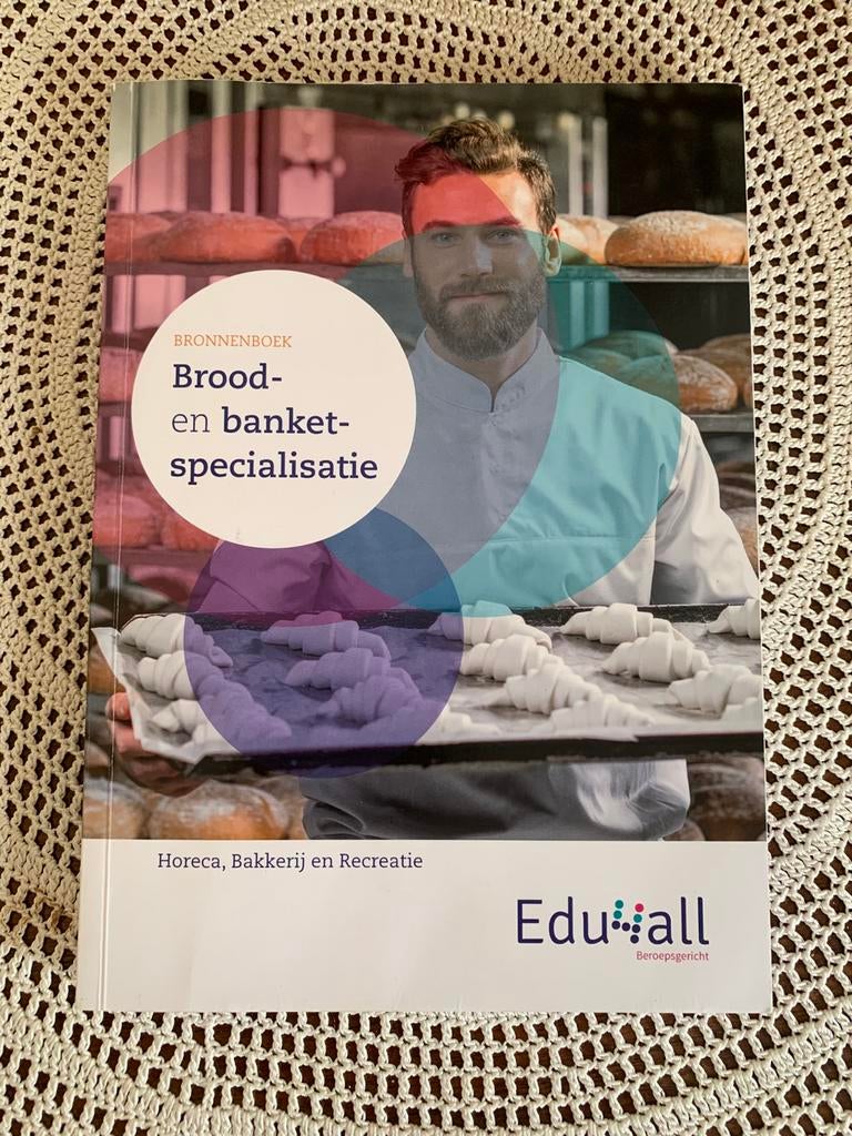 Bronnenboek Brood- en banketspecialisatie, Boeken, Schoolboeken, Ophalen of Verzenden, Zo goed als nieuw, VMBO, Overige vakken