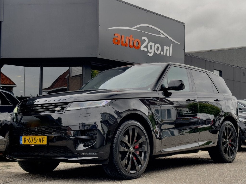 Land Rover Range Rover Sport 3.0 P510e AUTOBIOGRAPHY PANODAK, Auto's, Land Rover, Automaat, Adaptive Cruise Control, Gebruikt