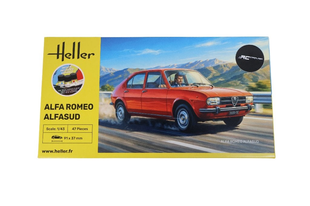 Heller: STARTER KIT Alfa Romeo Alfasud in 1:43