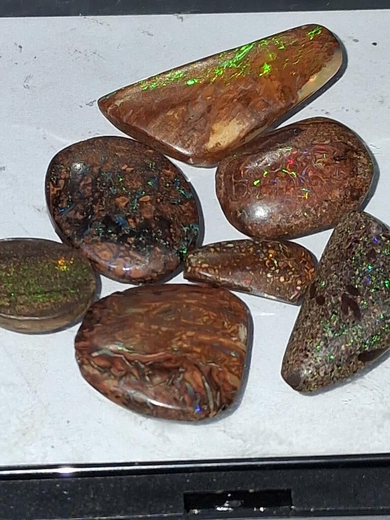 Prachtige Australische Queensland Boulder opalen, Ophalen of Verzenden, Nieuw