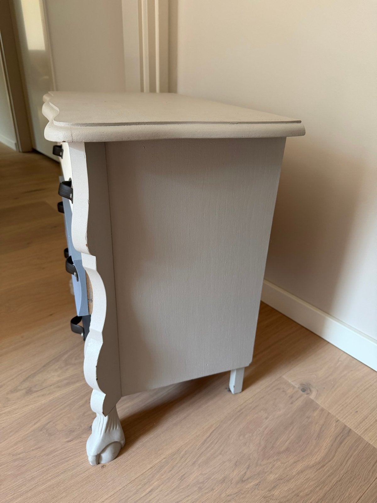 Uniek ladekastje met 3 laden - Handgeschilderd, Ophalen, Gebruikt, 50 tot 100 cm, 3 of 4 laden
