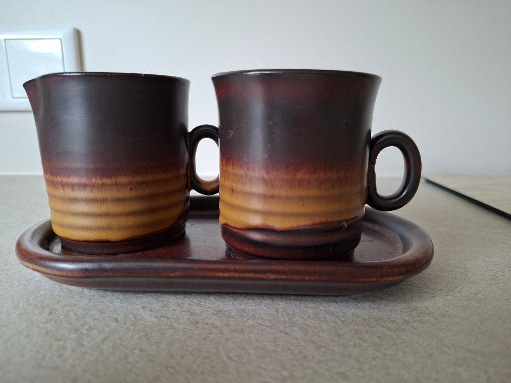 Vintage melk en suikerset, Huis en Inrichting, Keramiek, Overige typen, Vintage, Ophalen of Verzenden